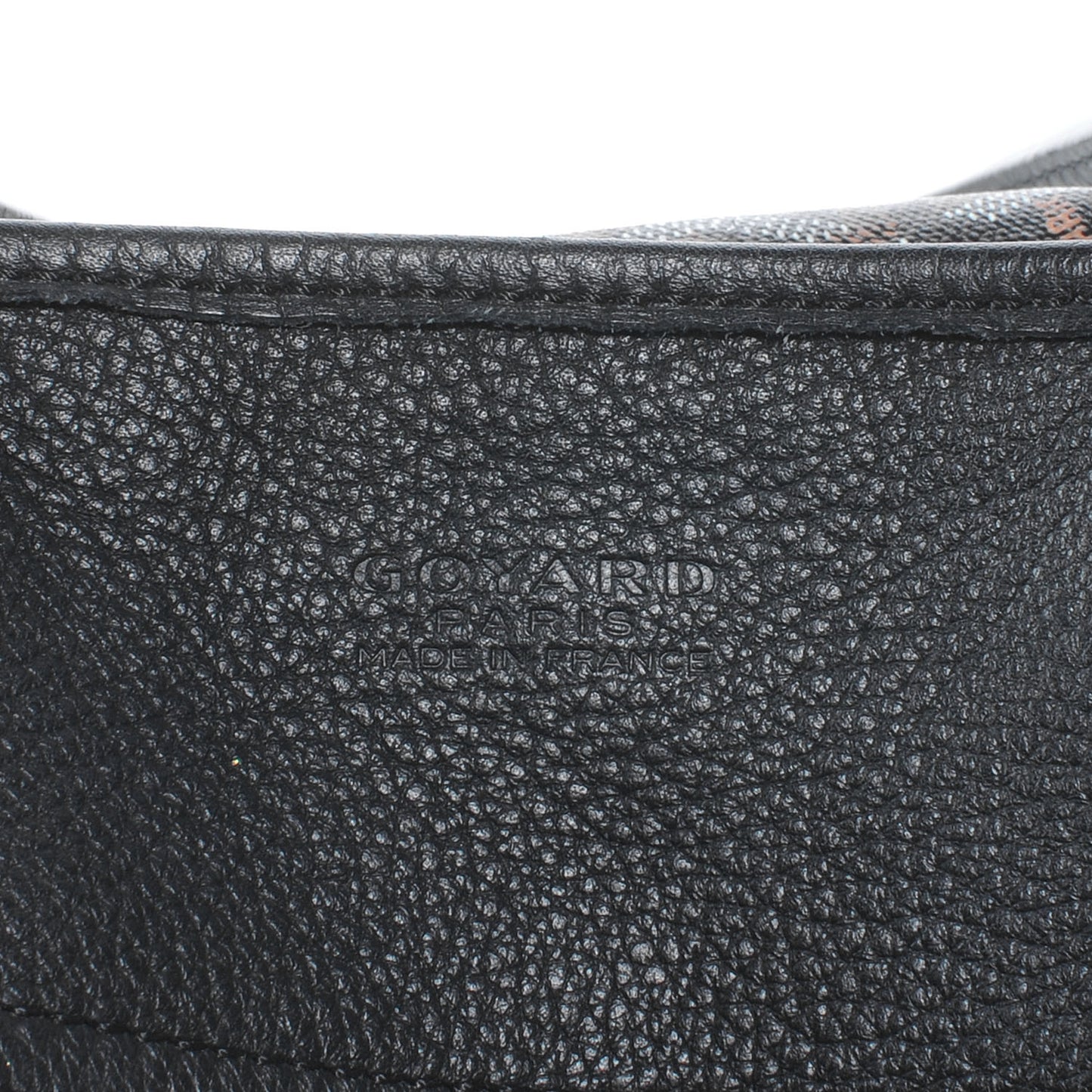 Goyardine Sac Hardy Pet Carrier PM Black