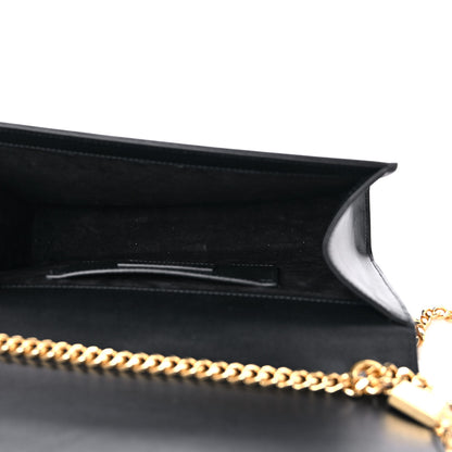 Saint Laurent Smooth Calfskin Medium Classic Monogram Kate Tassel Satchel Black 5 of 10