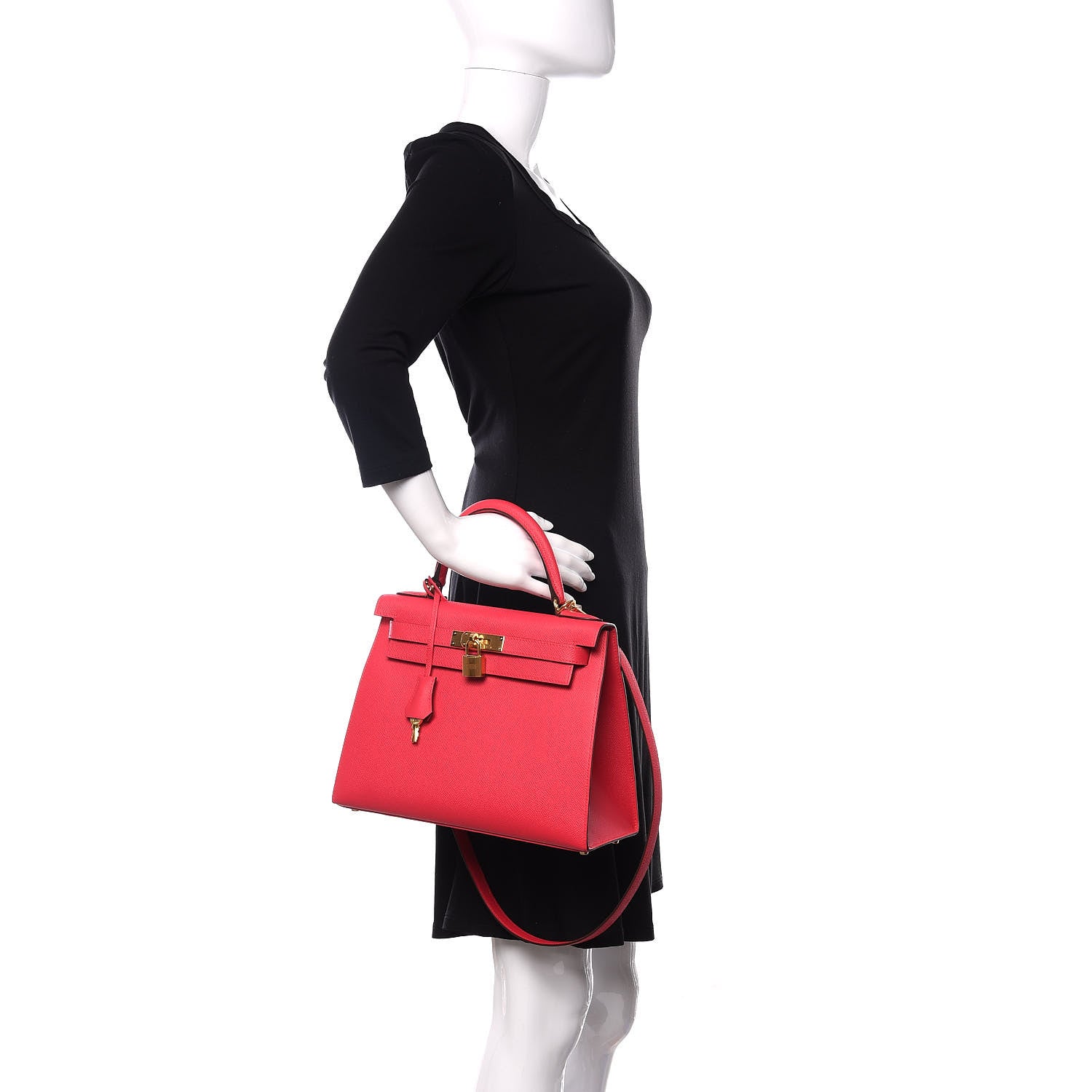 Hermes Epsom Kelly Sellier 28 Rose Extreme 3 of 13