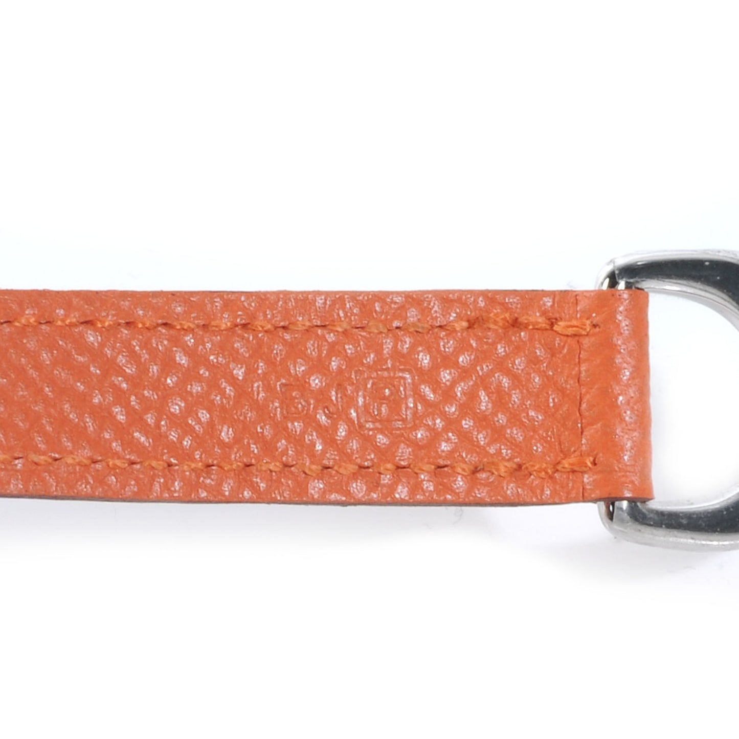 Epsom Baby Pavane Double Tour Bracelet Small Crevette