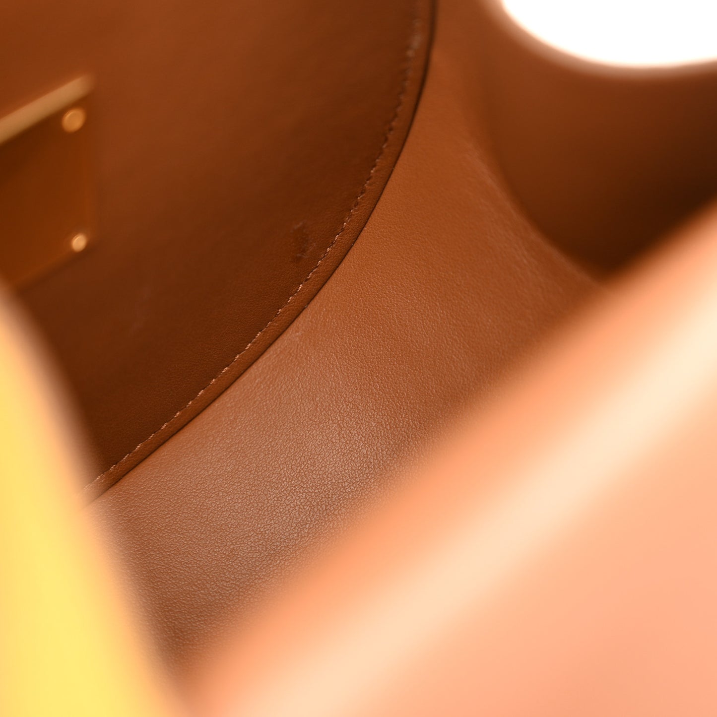 Palmellato Calfskin Rounded Belt Bag Butterscotch