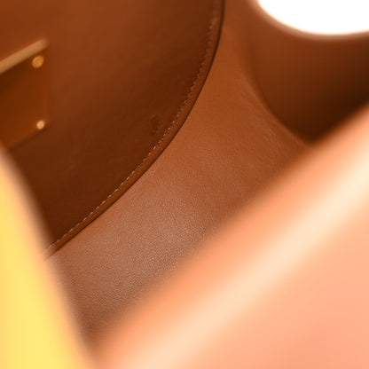 Bottega Veneta Palmellato Calfskin Rounded Belt Bag Butterscotch 11 of 12