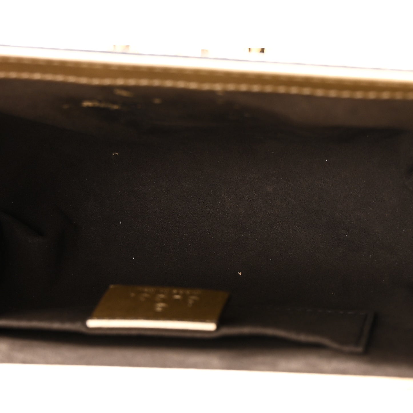 Galassia Small Padlock Shoulder Bag Platino