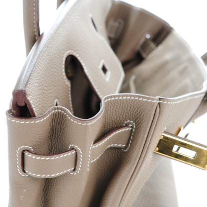 Hermes Togo Birkin 30 Etoupe 16 of 23
