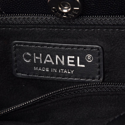 Chanel Caviar Small Studded Deauville Tote Black 7 of 10