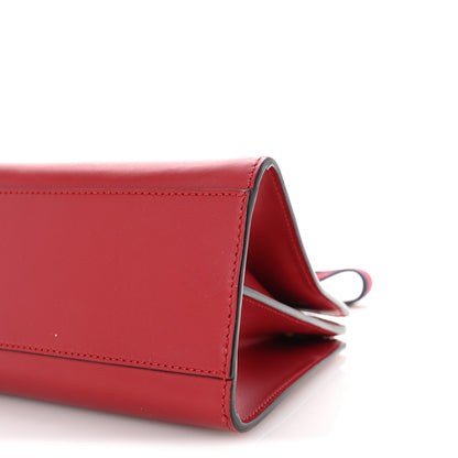 Gucci Nappa Bamboo Web Small Nymphaea Top Handle Bag Hibiscus Red 10 of 10