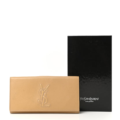 Saint Laurent Chevre Belle De Jour Wallet Beige 10 of 10