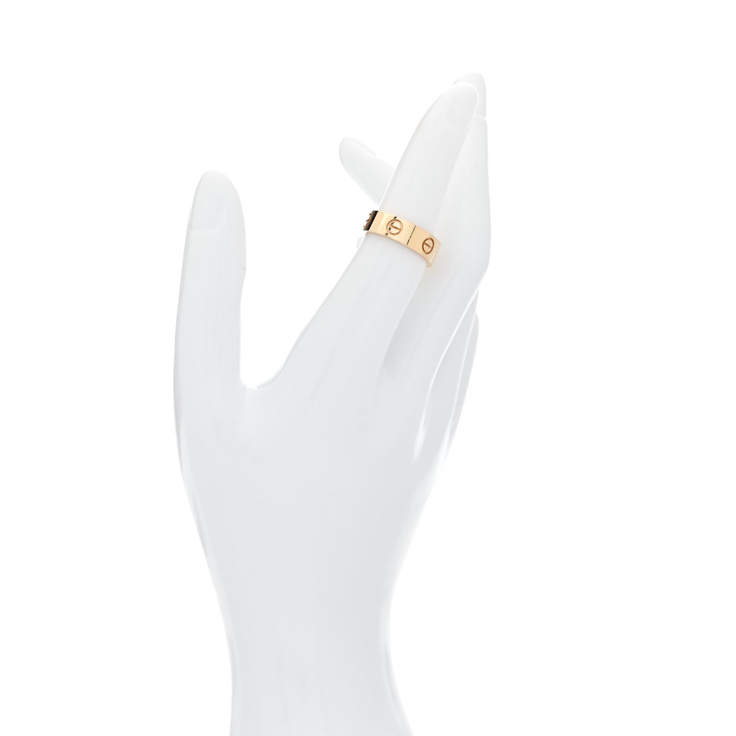 18K Yellow Gold 5.5mm LOVE Ring 51 5.75