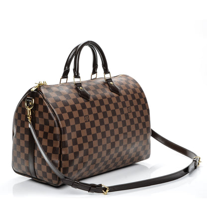 Louis Vuitton Damier Ebene Speedy Bandouliere 35 3 of 7