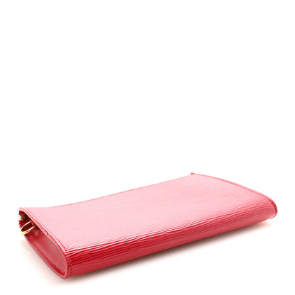 Louis Vuitton Epi Pochette Accessories 21 Castillan Red 4 of 6