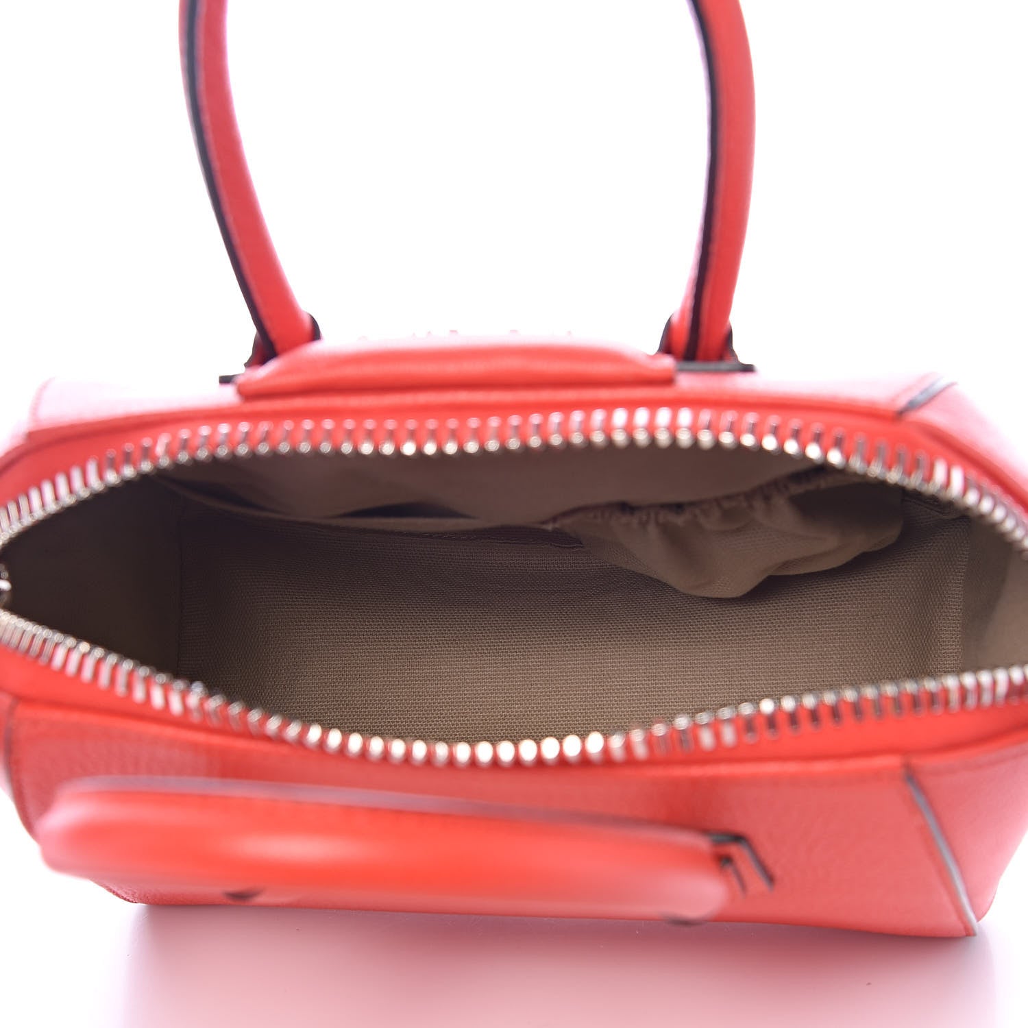 Givenchy Sugar Goatskin Mini Antigona Red 5 of 11