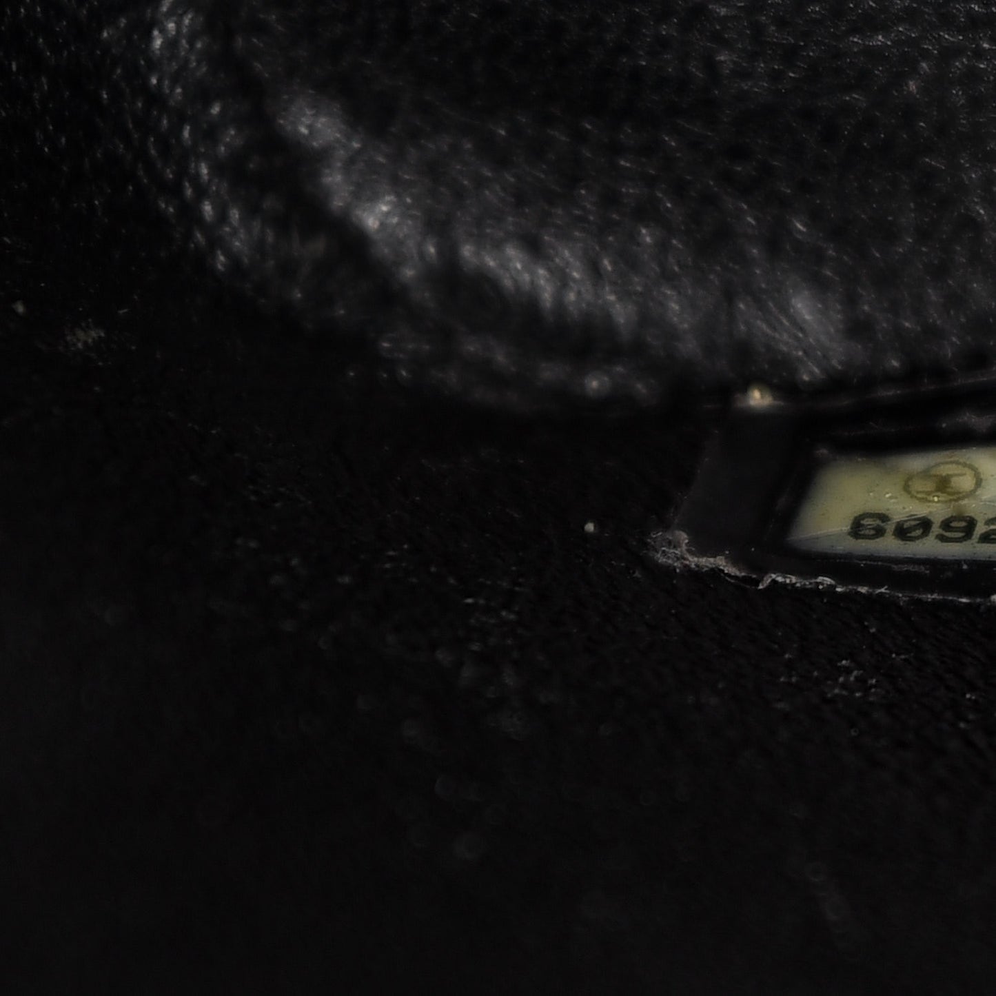 Caviar Quilted Medallion Tote Black