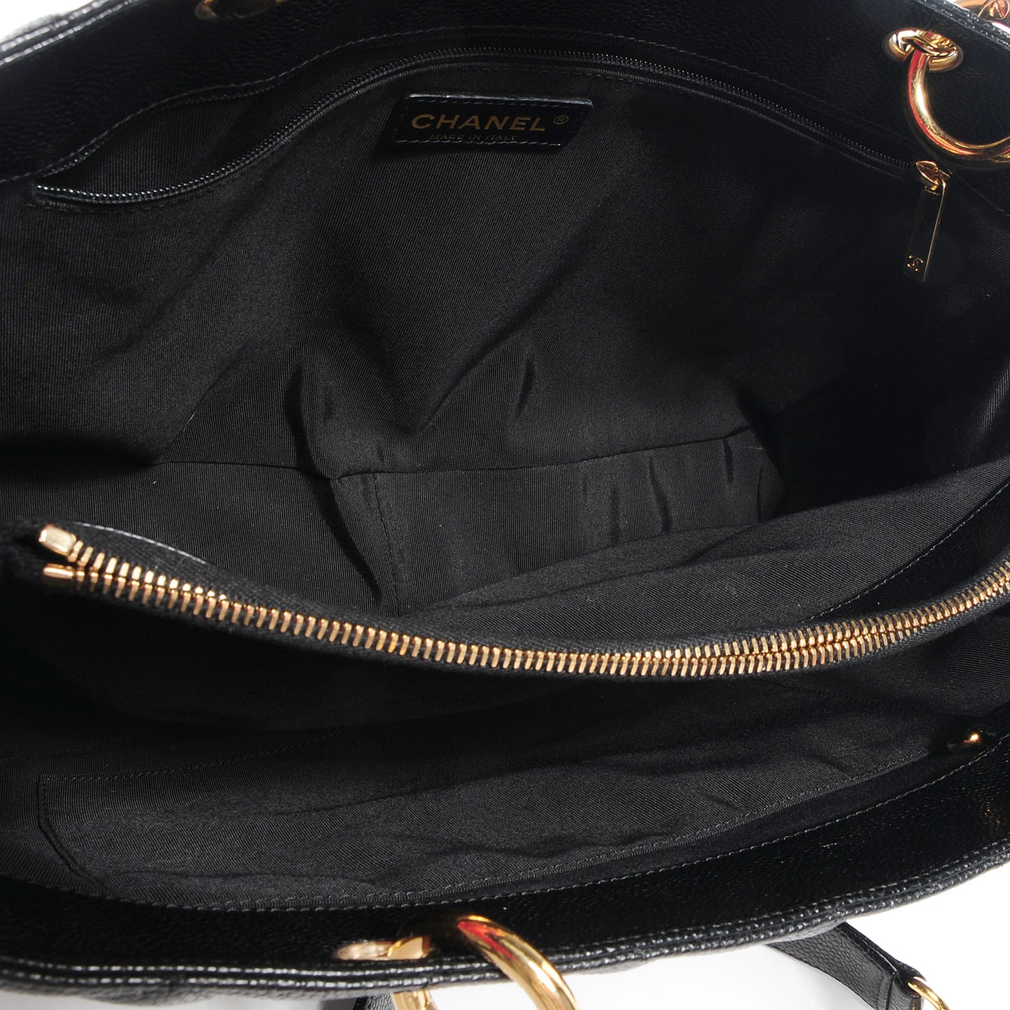 Caviar Grand Shopping Tote GST Black