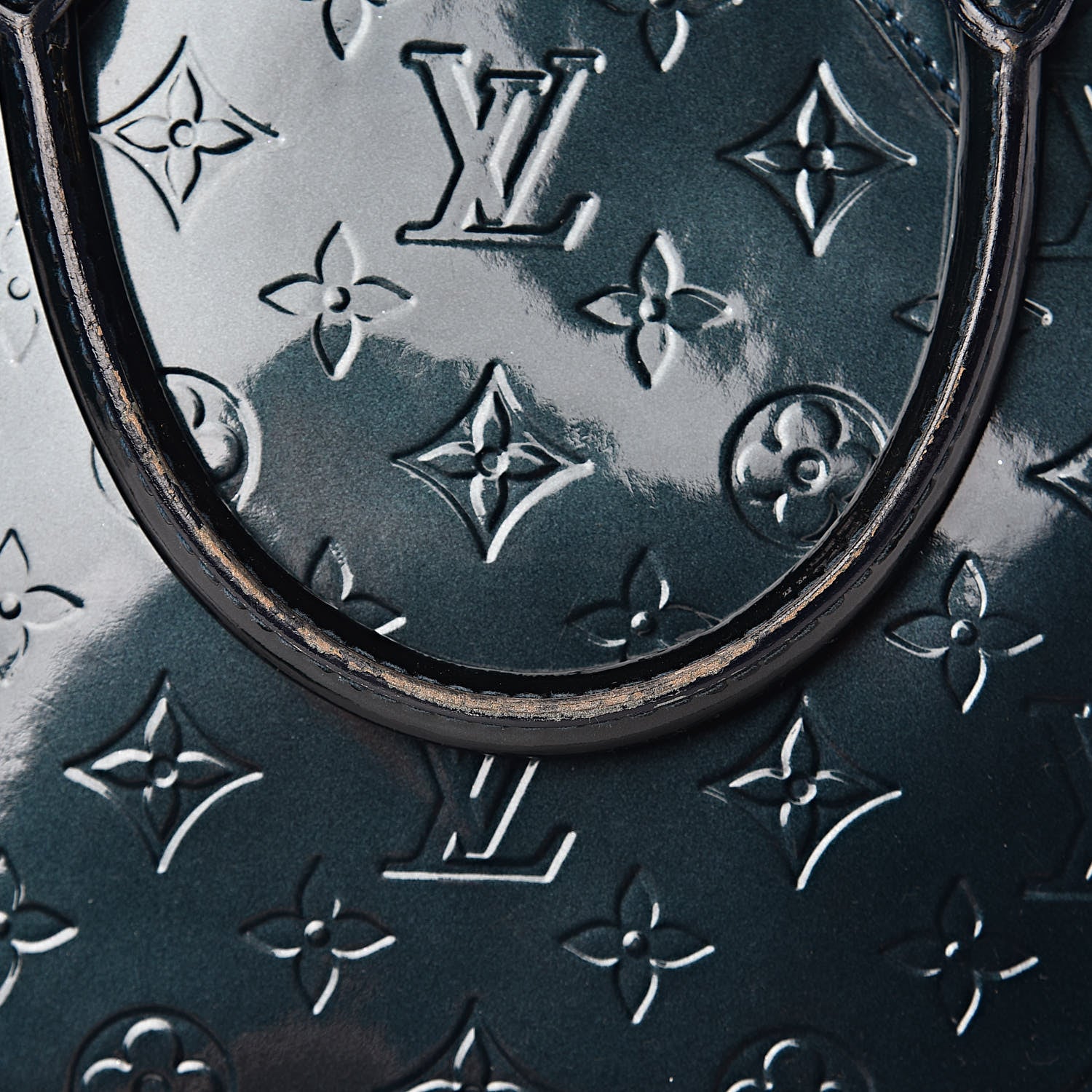 Louis Vuitton Vernis Alma GM Blue Nuit 23 of 42