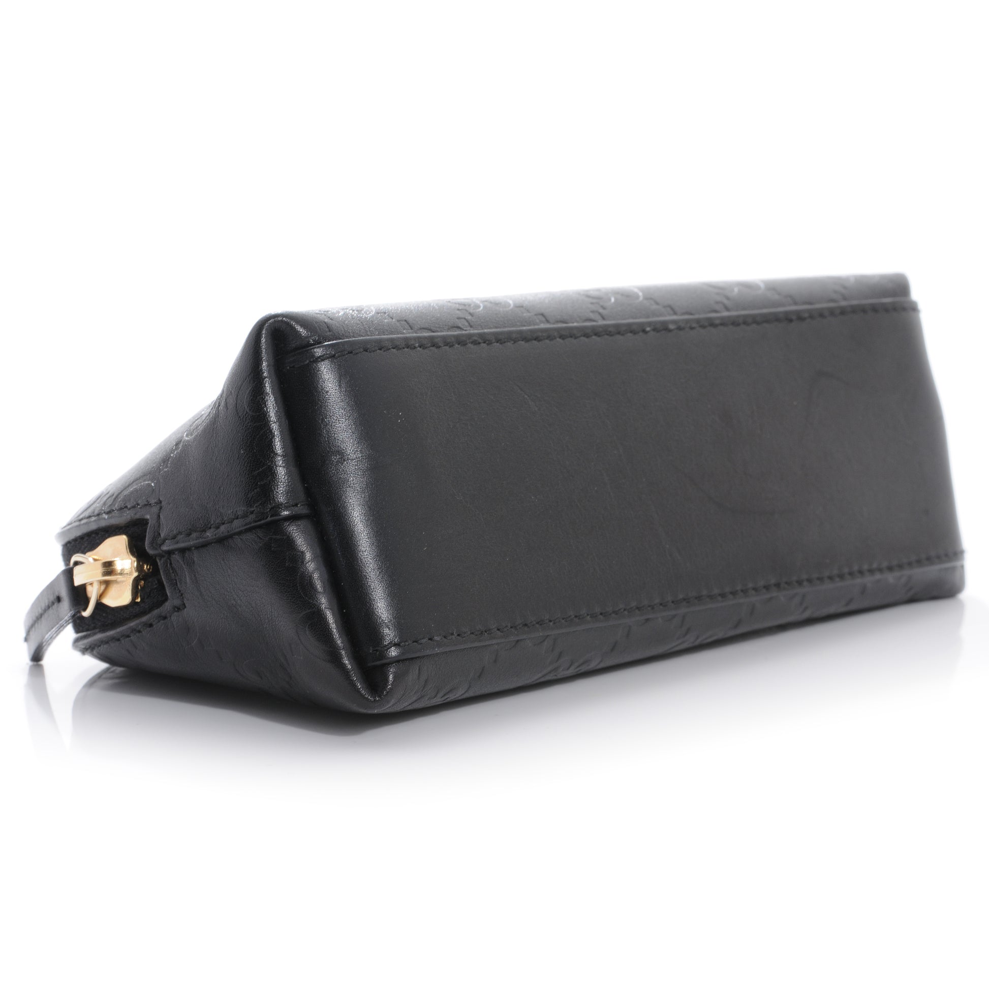 Gucci Guccissima Small Cosmetic Case Black 3 of 6