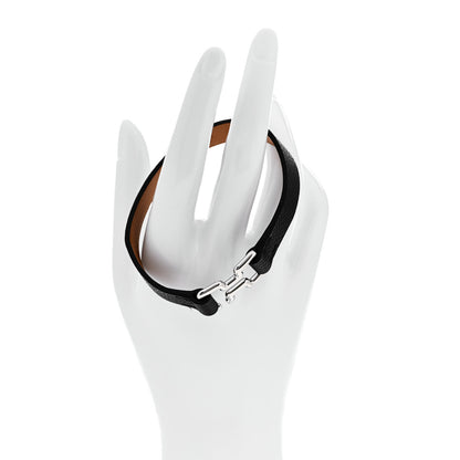 Hermes Epsom Tonight Bracelet T6 Black 2 of 6