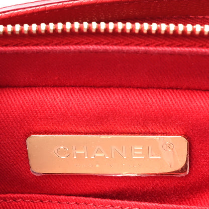 Chanel Caviar Quilted Small Camera Case Red 7 of 12