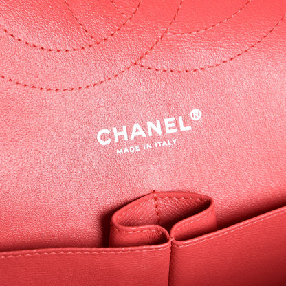 Chanel Caviar Quilted Jumbo Double Flap Red 7 of 8