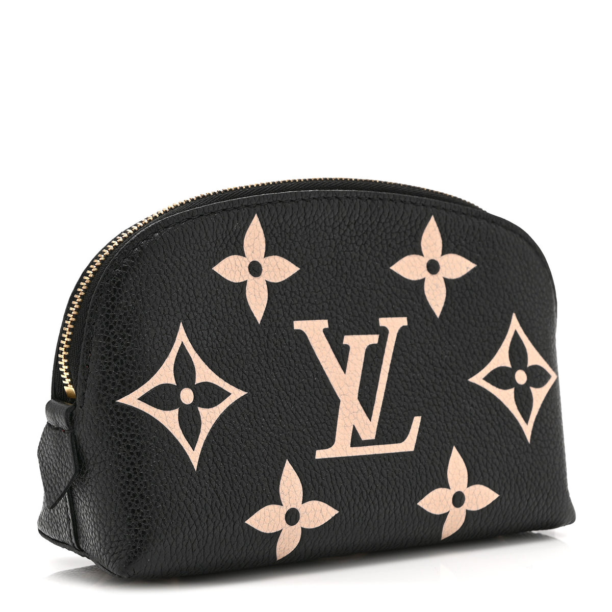 Empreinte Monogram Giant Cosmetic Pouch Black Beige