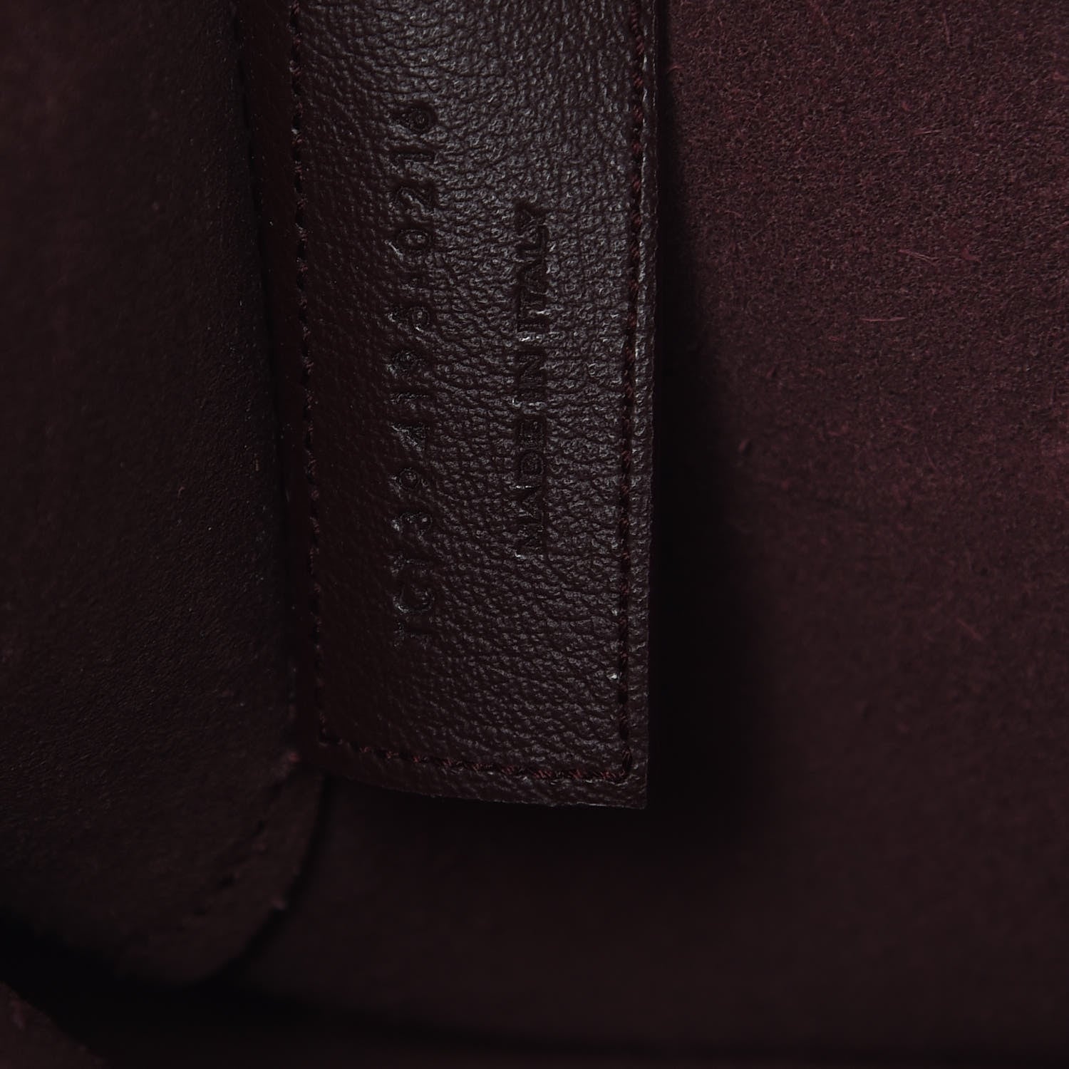 Saint Laurent Calfskin Large Shopping Tote Bordeaux 7 of 11