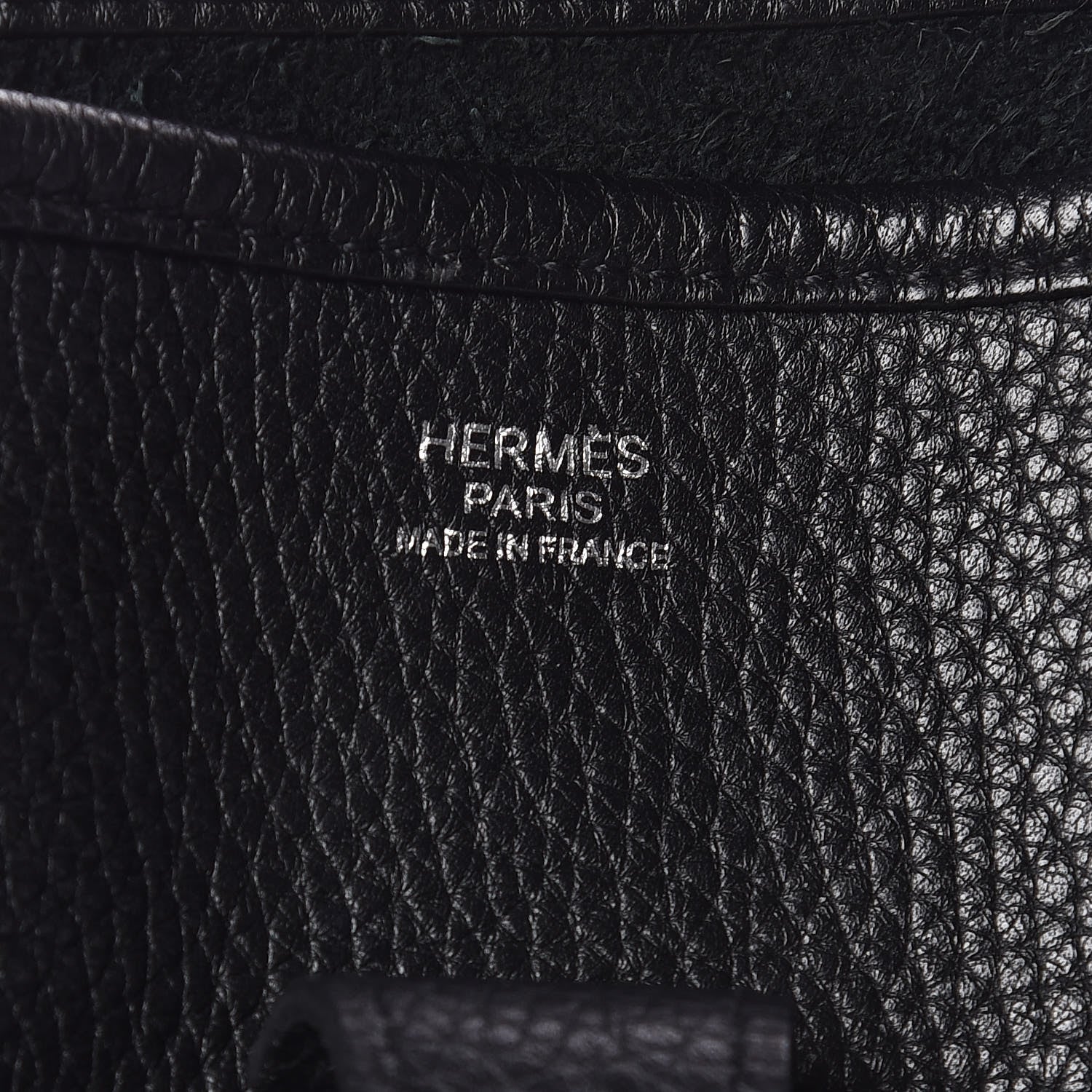 Hermes Taurillon Clemence Evelyne III GM Black 5 of 12