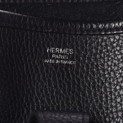 Hermes Taurillon Clemence Evelyne III GM Black 5 of 12