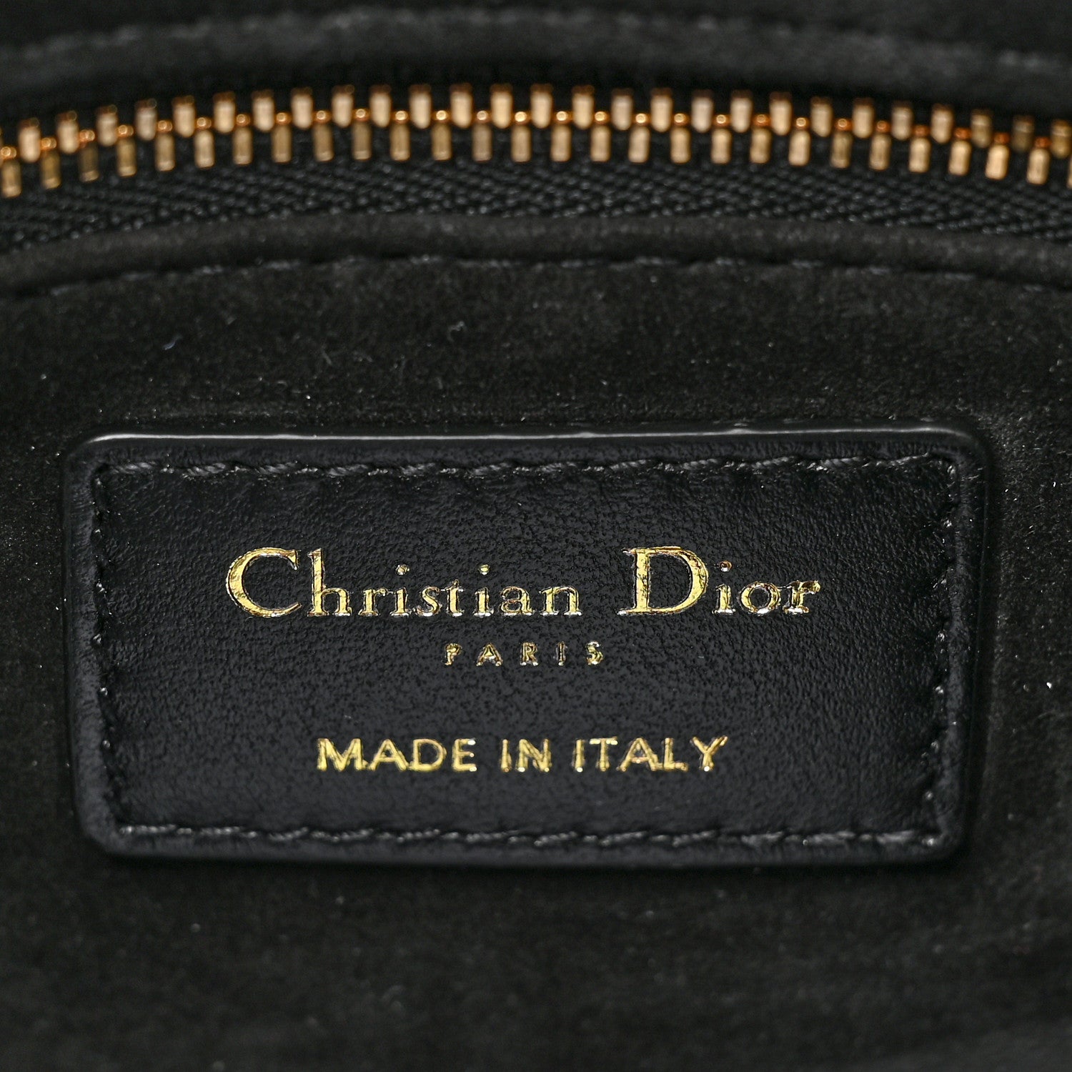 Christian Dior Lambskin Cannage Small My ABCDior Lady Dior Black 6 of 10