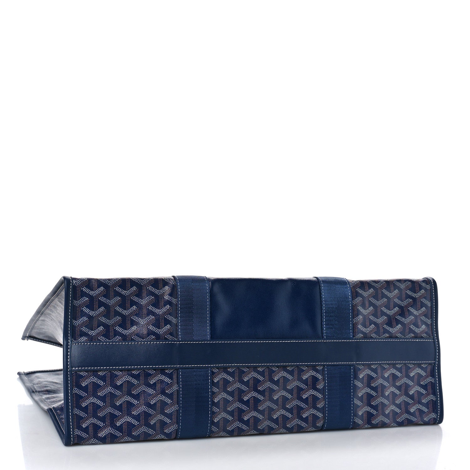 Goyard Goyardine Villette Tote Blue 4 of 9