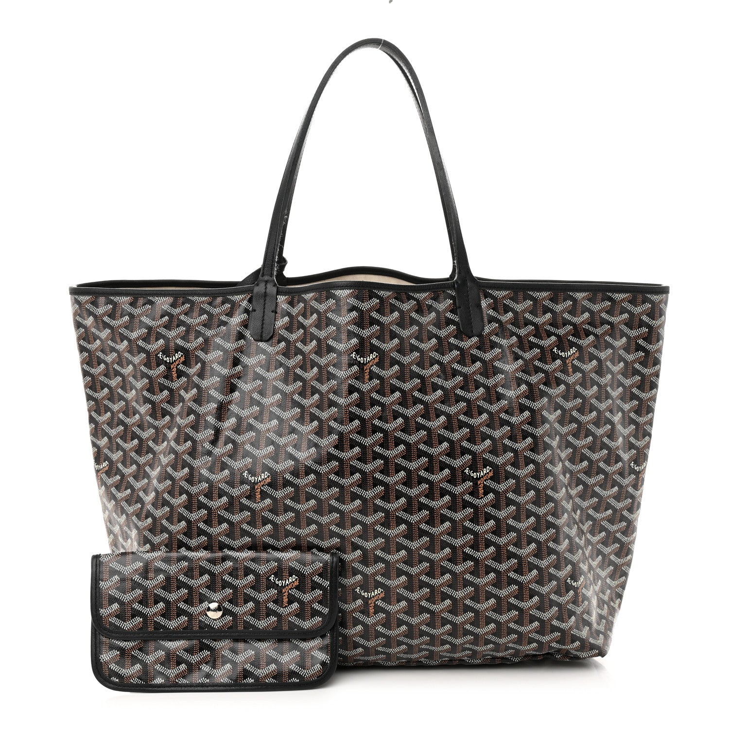 Goyard Goyardine Saint Louis GM Black 1 of 14