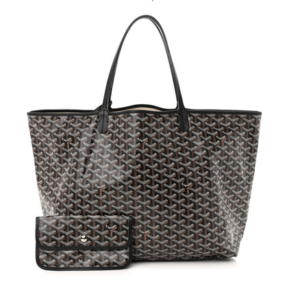 Goyard Goyardine Saint Louis GM Black 1 of 14