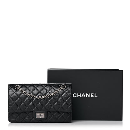 Chanel Aged Calfskin Quilted 2.55 Reissue 225 Flap Black 15 of 15
