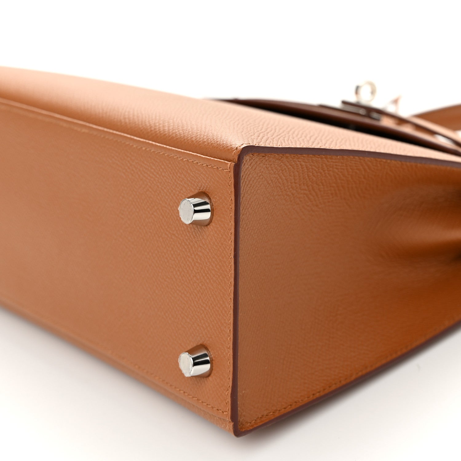 Hermes Epsom Verso Kelly Sellier 25 Caramel Jaune Ambre 10 of 13