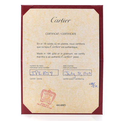 Cartier 18K White Gold Small Juste Un Clou Ring 53 6.25 6 of 7