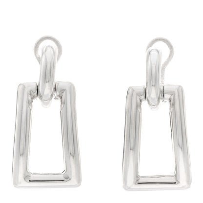 Tiffany Sterling Silver Rectangle Drop Earrings 1 of 4