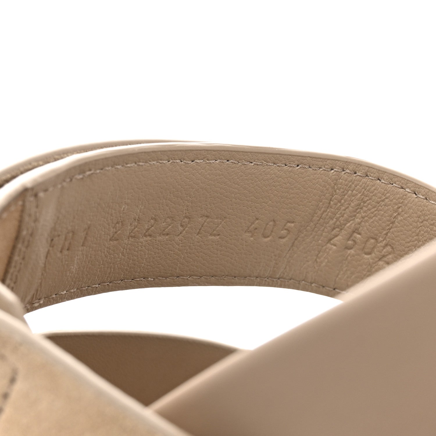 Hermes Suede Goatskin Womens Chypre Sandals 40.5 Beige Sable 9 of 10