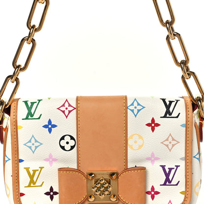 Louis Vuitton Monogram Multicolor Patti White 7 of 9