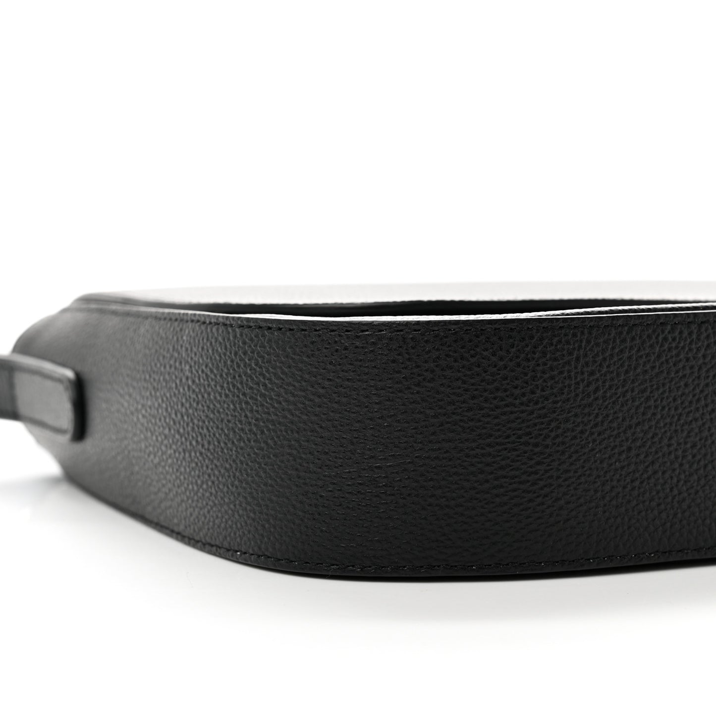 Calfskin Flap Crossbody Bag Black