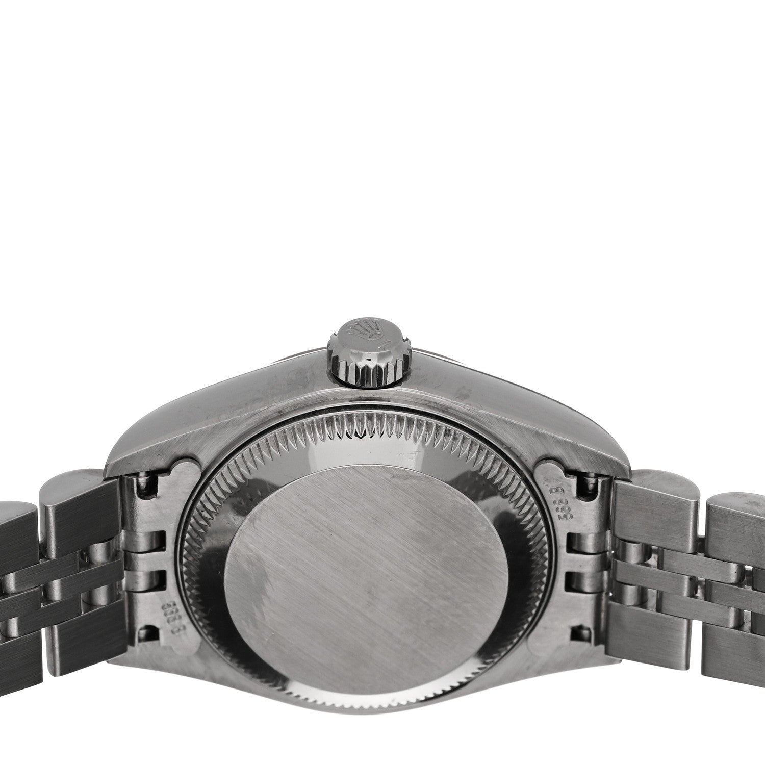 Rolex Stainless Steel 18K White Gold Diamond 26mm Oyster Perpetual Datejust Watch Blue Gradient 79174 4 of 4