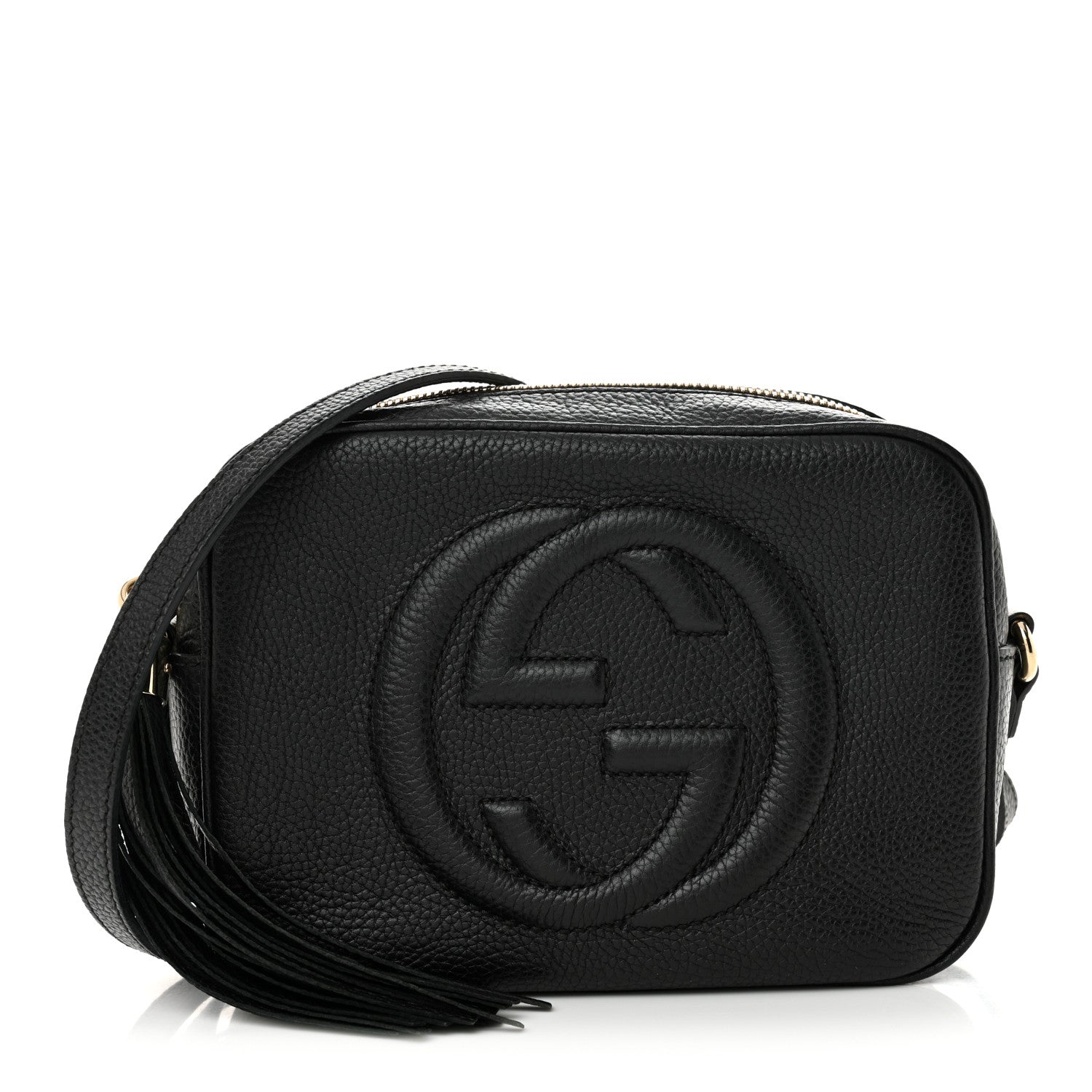 Gucci Pebbled Calfskin Small Soho Disco Bag Black 1 of 14