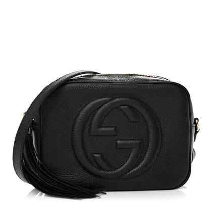 Gucci Pebbled Calfskin Small Soho Disco Bag Black 1 of 14