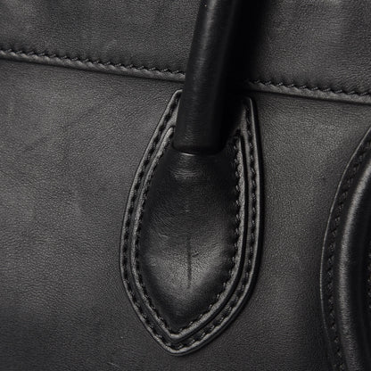 Celine Smooth Calfskin Mini Luggage Black 18 of 20