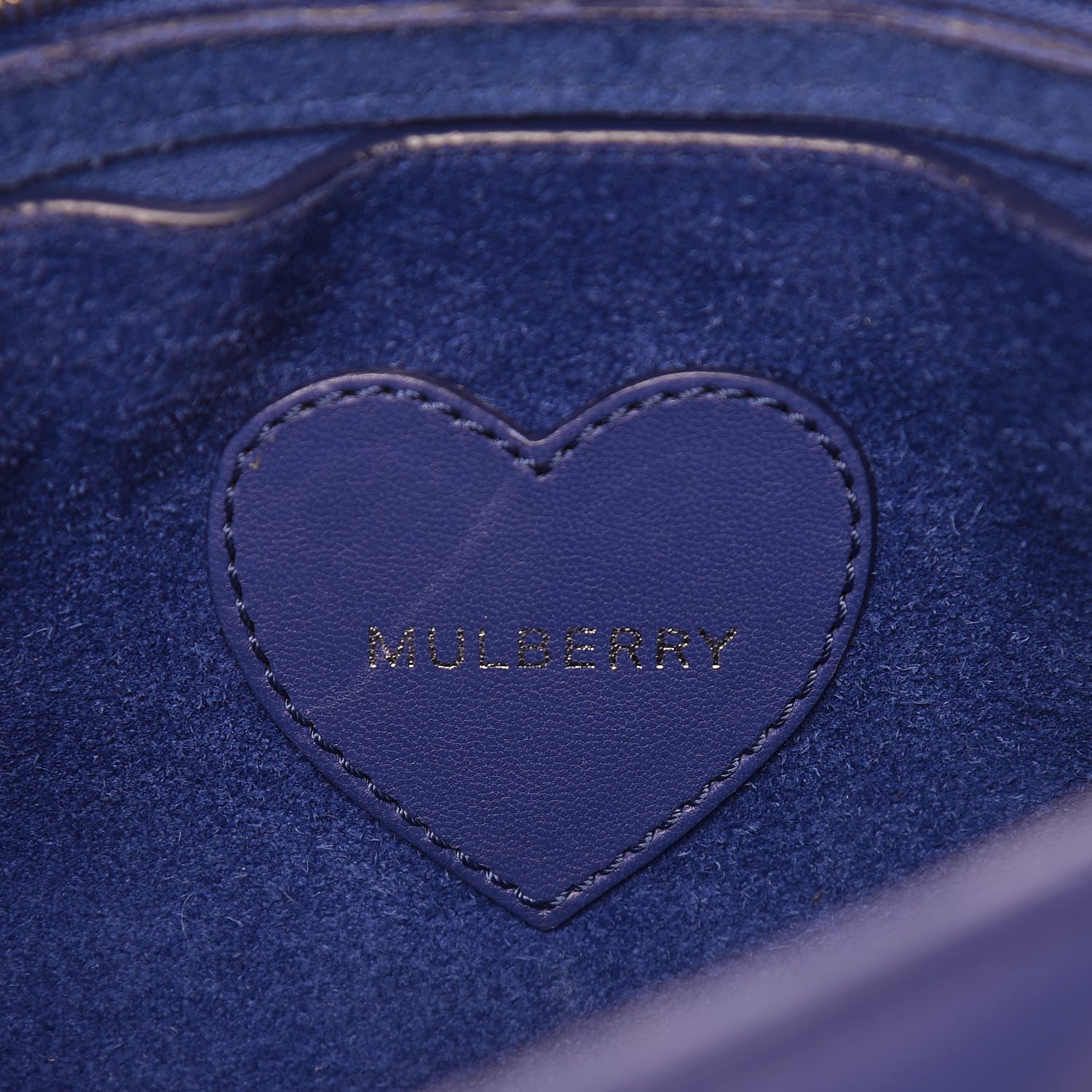 Mulberry Nappa Quilted Mini Cara Delevingne Convertible Bag Indigo 6 of 12