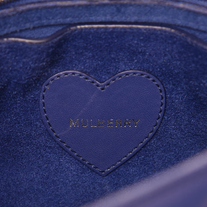 Mulberry Nappa Quilted Mini Cara Delevingne Convertible Bag Indigo 6 of 12
