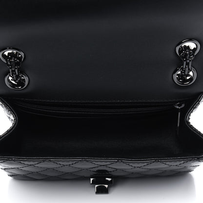 Chanel Patent Calfskin Quilted 2.55 Reissue Mini Flap So Black 3 of 4