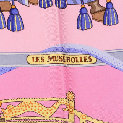 Hermes Silk Les Muserolles Scarf 90 3 of 5
