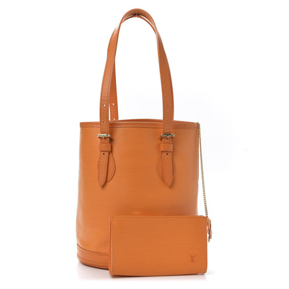Louis Vuitton Epi Petit Bucket 23 Mandarin 1 of 10
