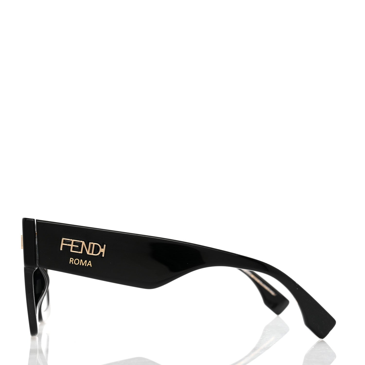Fendi Acetate Fendi Roma Sunglasses FF 0457/G/S Black Blue 3 of 7