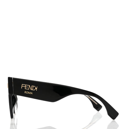 Fendi Acetate Fendi Roma Sunglasses FF 0457/G/S Black Blue 3 of 7