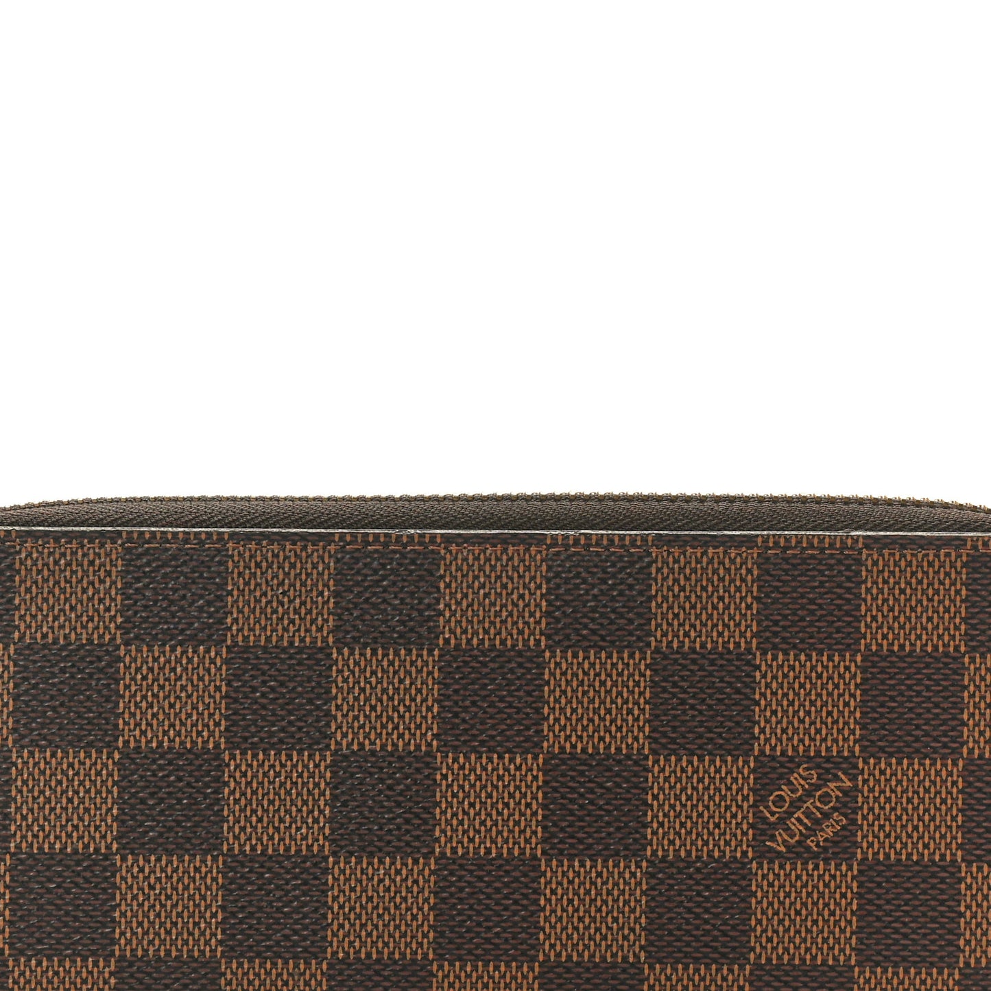Damier Ebene Clemence Wallet Cherry