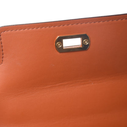 MCM Visetos X-Mini Heritage Top Handle Satchel Cognac 9 of 15